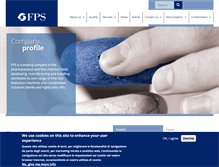 Tablet Screenshot of foodpharmasystems.com